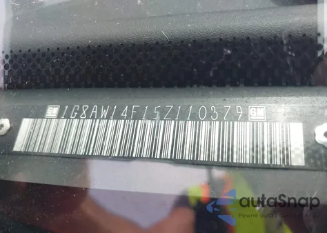 2005 Saturn Ion 3 from USA, damaged, VIN 1G8AW14F15Z110379